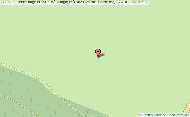 Ancienne forge et usine Métallurgique à Bazoilles-sur-Meuse (88)