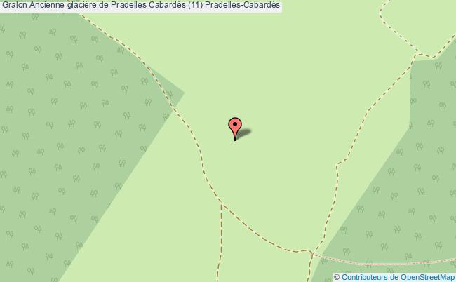 plan Ancienne Glacière De Pradelles Cabardès (11) Pradelles-cabardès Pradelles-Cabardès