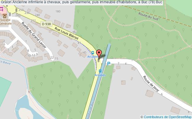 plan Ancienne Infirmerie à Chevaux, Puis Gendarmerie, Puis Immeuble D'habitations, à Buc (78) Buc Buc