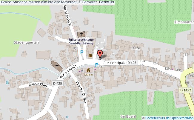 Ancienne maison dîmière dite Meyerhof, à Gertwiller 