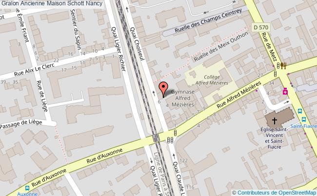 plan Ancienne Maison Schott Nancy Nancy