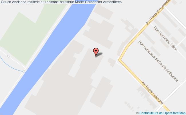 plan Ancienne Malterie Et Ancienne Brasserie Motte-cordonnier Armentières Armentières