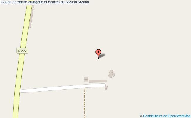 plan Ancienne Orangerie Et écuries De Arzano Arzano Arzano