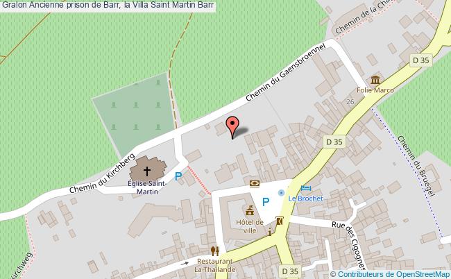 Ancienne prison de Barr, la Villa Saint Martin
