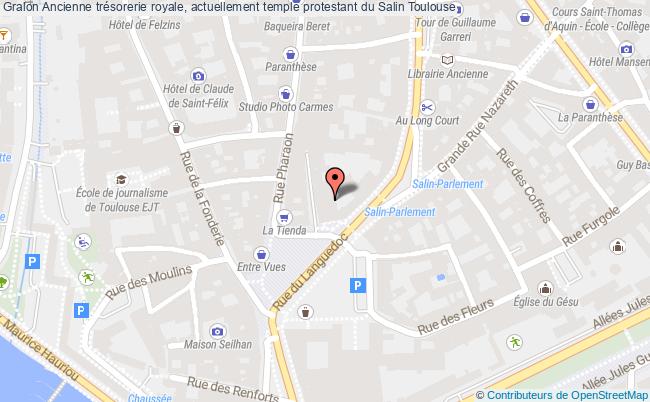 Ancienne trésorerie royale, actuellement temple protestant du Salin