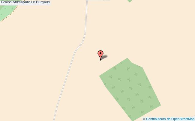 plan Animaparc Le Burgaud Le Burgaud
