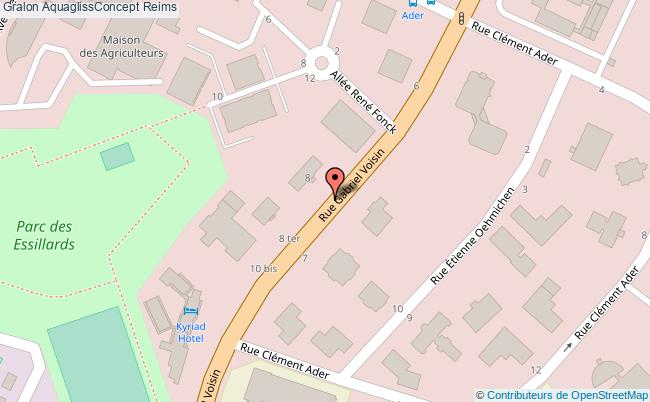 plan Aquaglissconcept Reims Reims