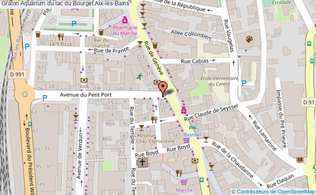 Aquarium du lac du Bourget