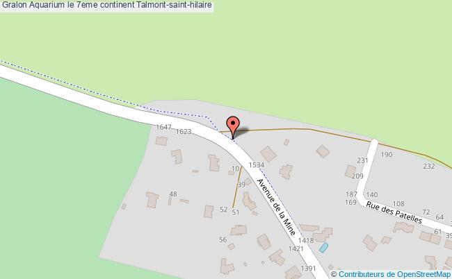 plan Aquarium Le 7eme Continent Talmont-saint-hilaire Talmont-saint-hilaire