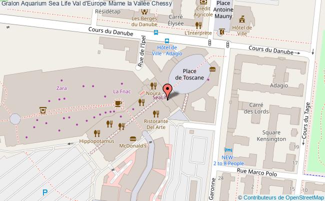 Aquarium sea life val d'europe marne la vallée Chessy tourisme