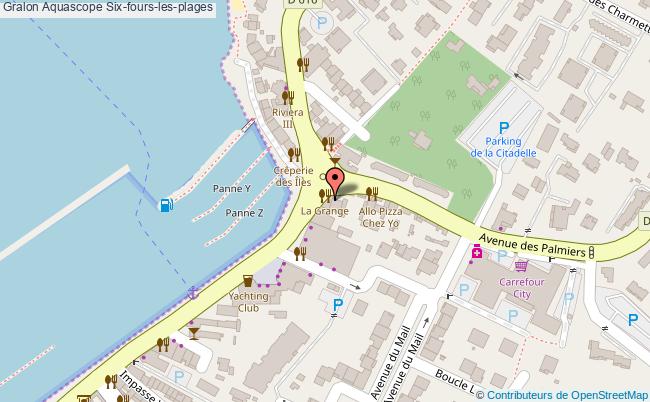 plan Aquascope Six-fours-les-plages Six-fours-les-plages