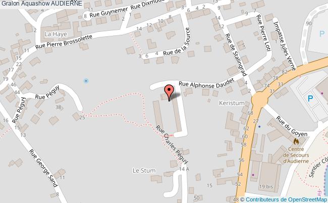 plan Aquashow Audierne AUDIERNE