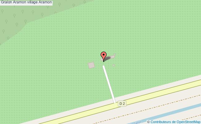 plan Aramon Village Aramon Aramon