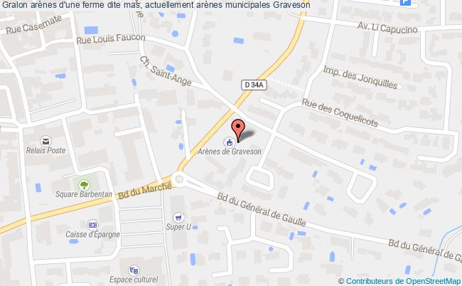 arènes d'une ferme dite mas, actuellement arènes municipales