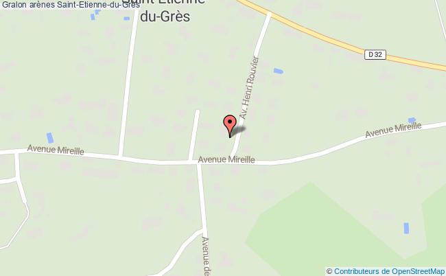 Arènes Saintetiennedugrès tourisme