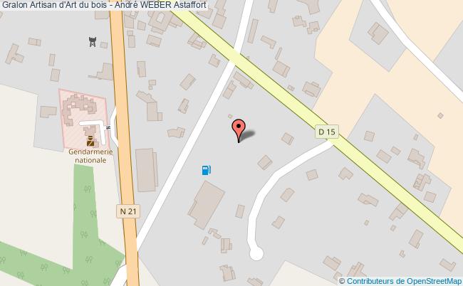 plan Artisan D'art Du Bois - André Weber Astaffort Astaffort