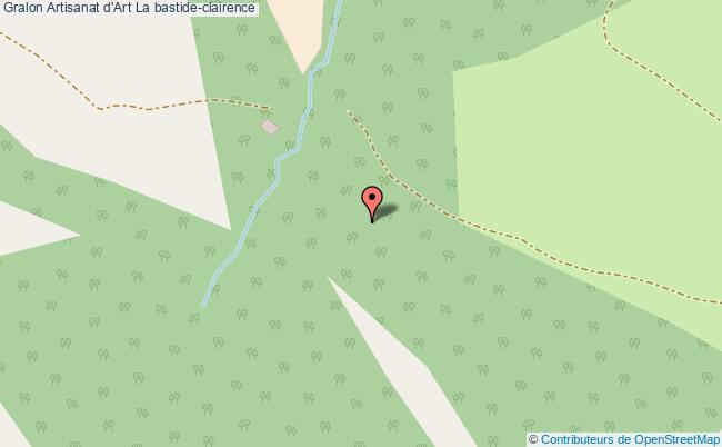 plan Artisanat D'art La Bastide-clairence La bastide-clairence