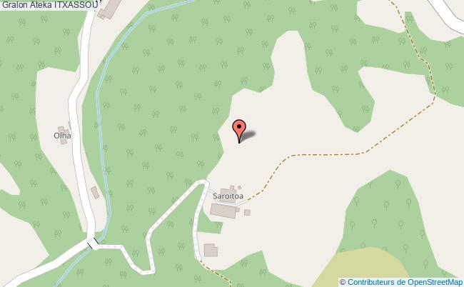 plan Ateka Itxassou ITXASSOU