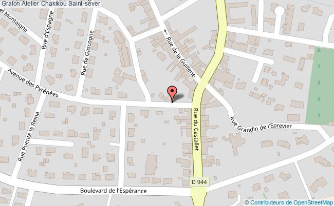 plan Atelier Chakikou Saint-sever Saint-sever