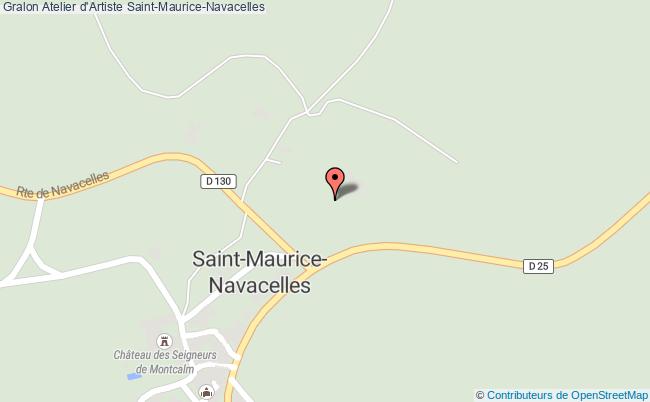 plan Atelier D'artiste Saint-maurice-navacelles Saint-Maurice-Navacelles