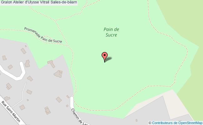 plan Atelier D'ulysse Vitrail Salies-de-béarn Salies-de-béarn