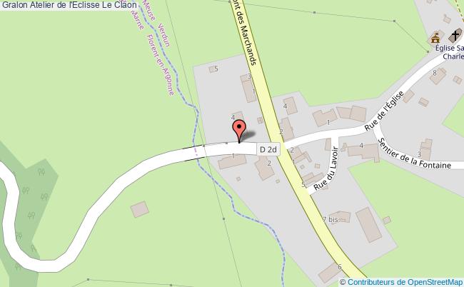 plan Atelier De L'eclisse Le Claon Le Claon