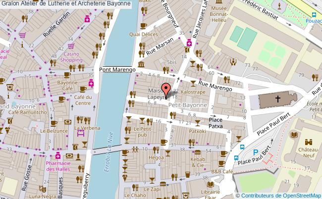 plan Atelier De Lutherie Et Archeterie Bayonne Bayonne