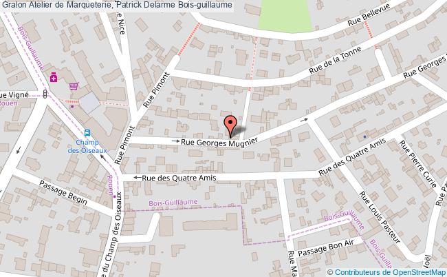 plan Atelier De Marqueterie, Patrick Delarme Bois-guillaume Bois-guillaume
