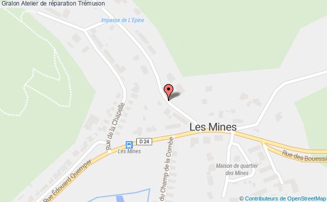 plan Atelier De Réparation Trémuson Trémuson