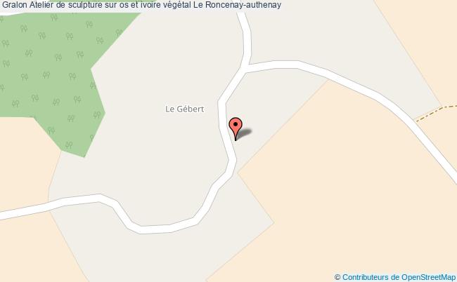 plan Atelier De Sculpture Sur Os Et Ivoire Végétal Le Roncenay-authenay Le Roncenay-authenay