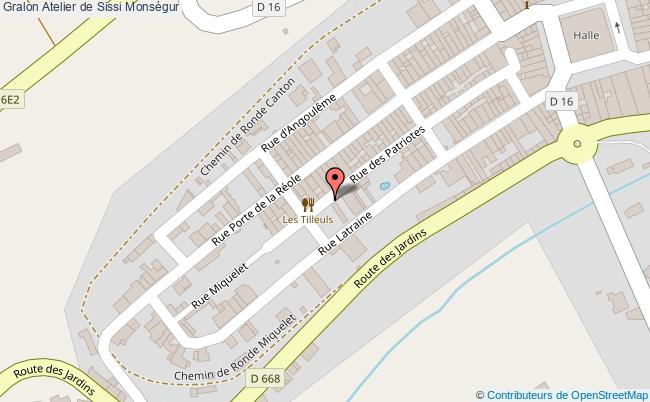 plan Atelier De Sissi Monségur Monségur