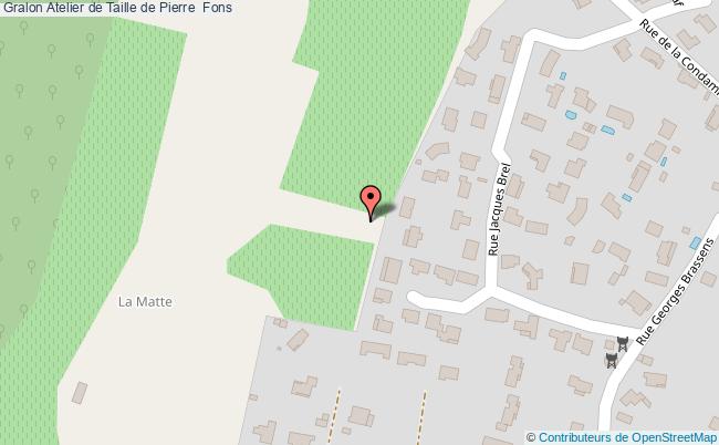 plan Atelier De Taille De Pierre  Fons Fons