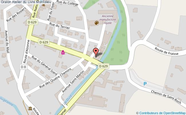 plan Atelier Du Livre Montolieu Montolieu