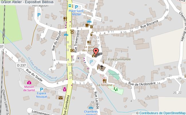 plan Atelier - Exposition Bedous Bedous