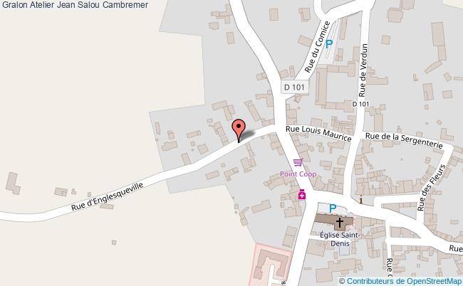 plan Atelier Jean Salou Cambremer Cambremer