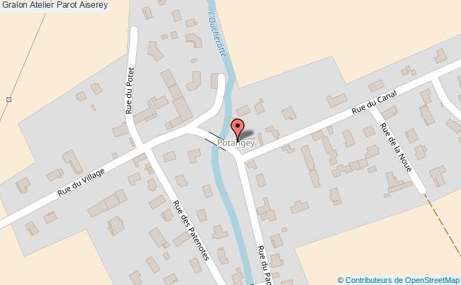 plan Atelier Parot Aiserey Aiserey