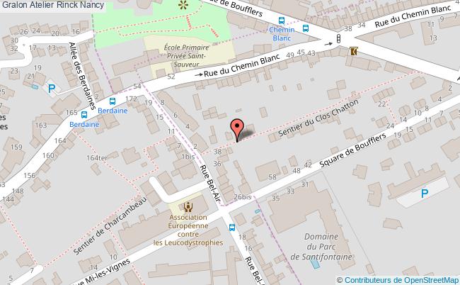 plan Atelier Rinck Nancy Nancy