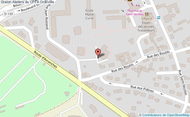 plan Ateliers Du Cpfa Granville Granville