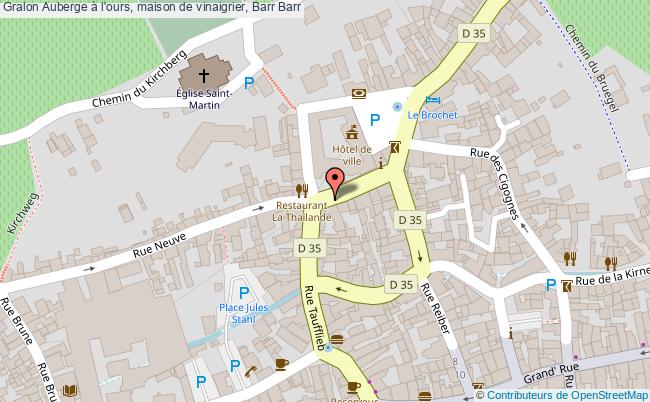 Auberge à l'ours, maison de vinaigrier, Barr