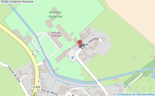 plan Auberive Auberive Auberive