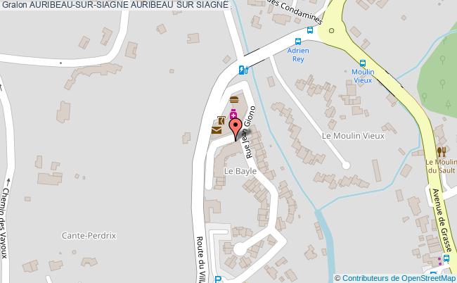 plan Auribeau-sur-siagne Auribeau Sur Siagne AURIBEAU SUR SIAGNE
