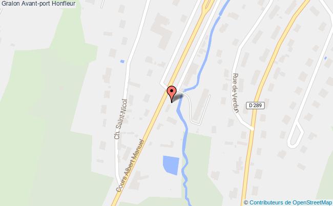 plan Avant-port Honfleur Honfleur