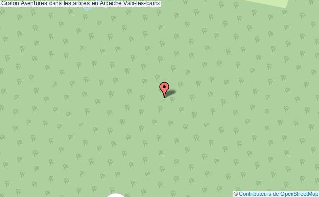 plan Aventures Dans Les Arbres En Ardèche Vals-les-bains Vals-les-bains