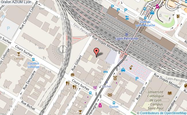 plan Azium Lyon Lyon