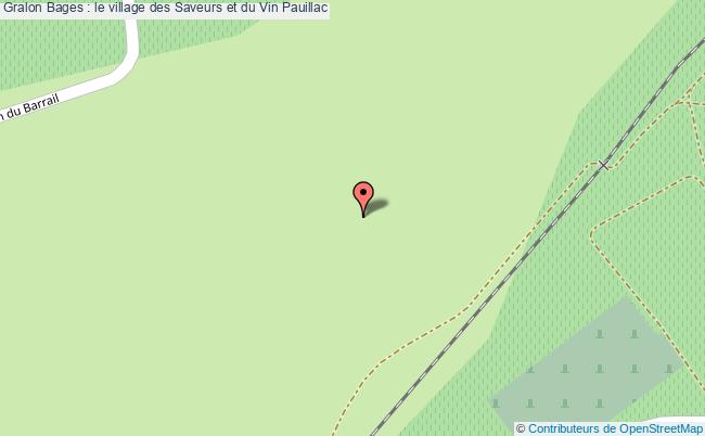 plan Bages : Le Village Des Saveurs Et Du Vin Pauillac Pauillac