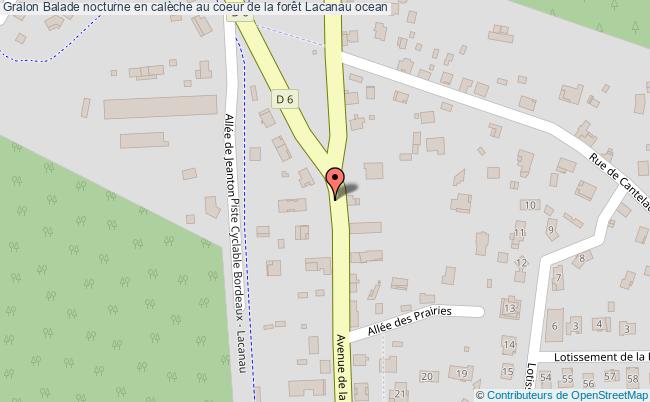 plan Balade Nocturne En Calèche Au Coeur De La Forêt Lacanau Ocean Lacanau ocean