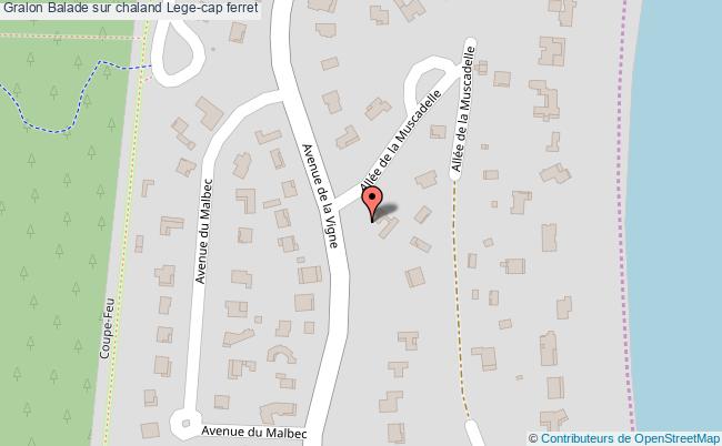 plan Balade Sur Chaland Lege-cap Ferret Lege-cap ferret