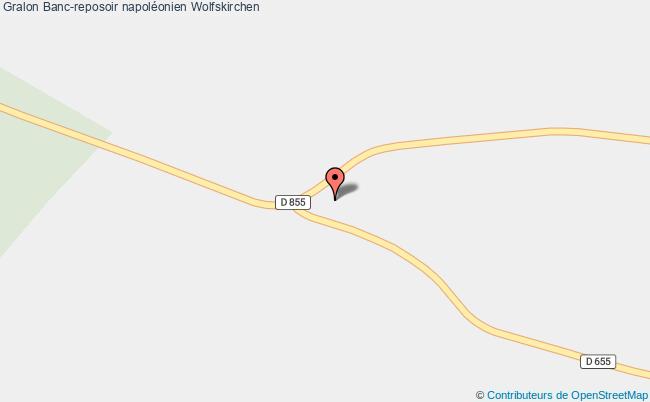 Banc-reposoir napoléonien