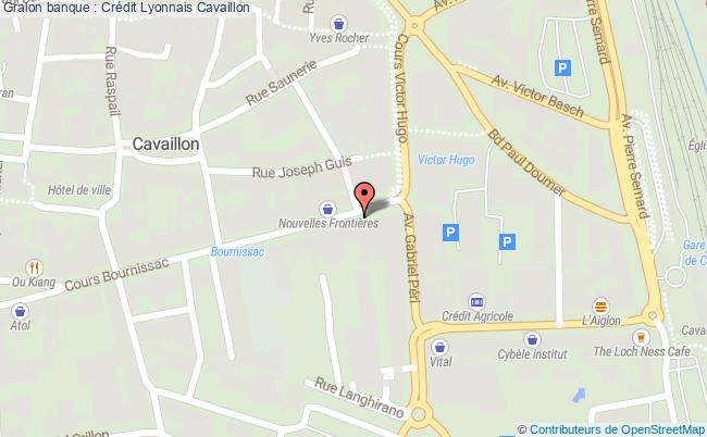 plan Banque : Crédit Lyonnais Cavaillon Cavaillon