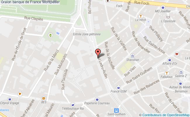 plan Banque De France Montpellier Montpellier